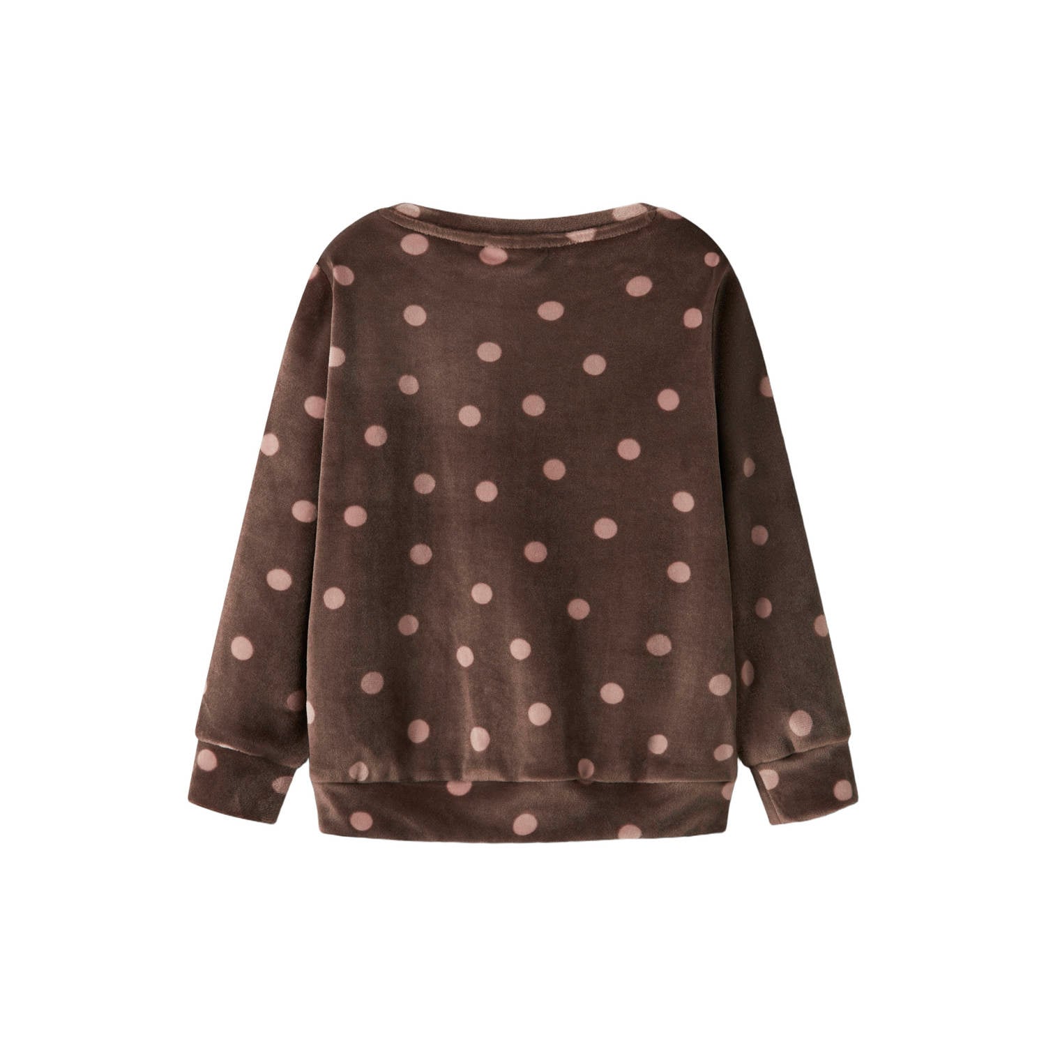 GUPPY MINI sweater met stippen bruin