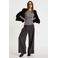 Cache Cache wide leg casual broek met plooien en krijtstreep - grijs
