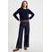 Cache Cache gebreide trui met wol - marineblauw
