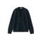 Mango Kids katoenen gebreid vest - marineblauw