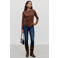VERO MODA x Wehkamp rechtvallende top - bruin