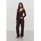 VERO MODA kanten top - bruin