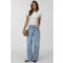VERO MODA wide leg jeans - light blue denim