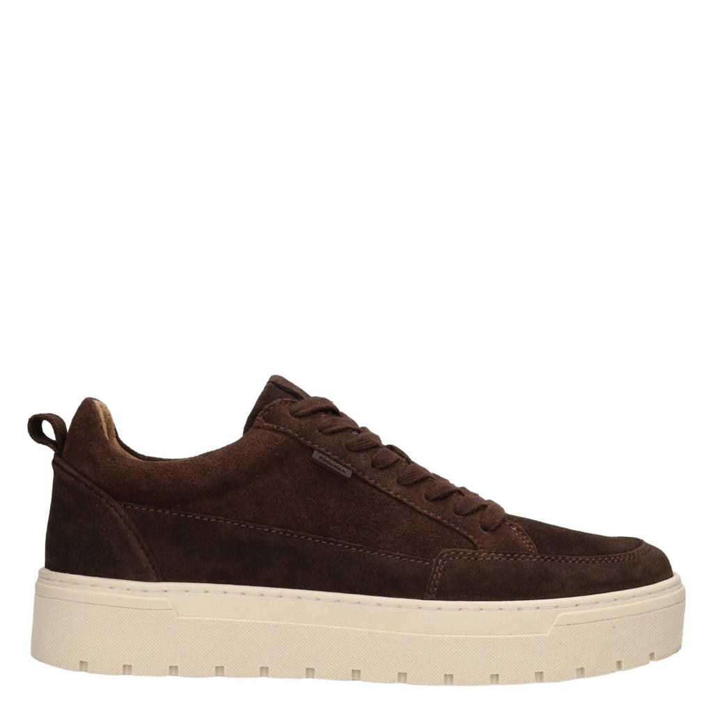 Poelman Ivar suède sneakers - donkerbruin
