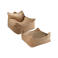 Wigiwama Toffee Zitzak en Voetenbank Set