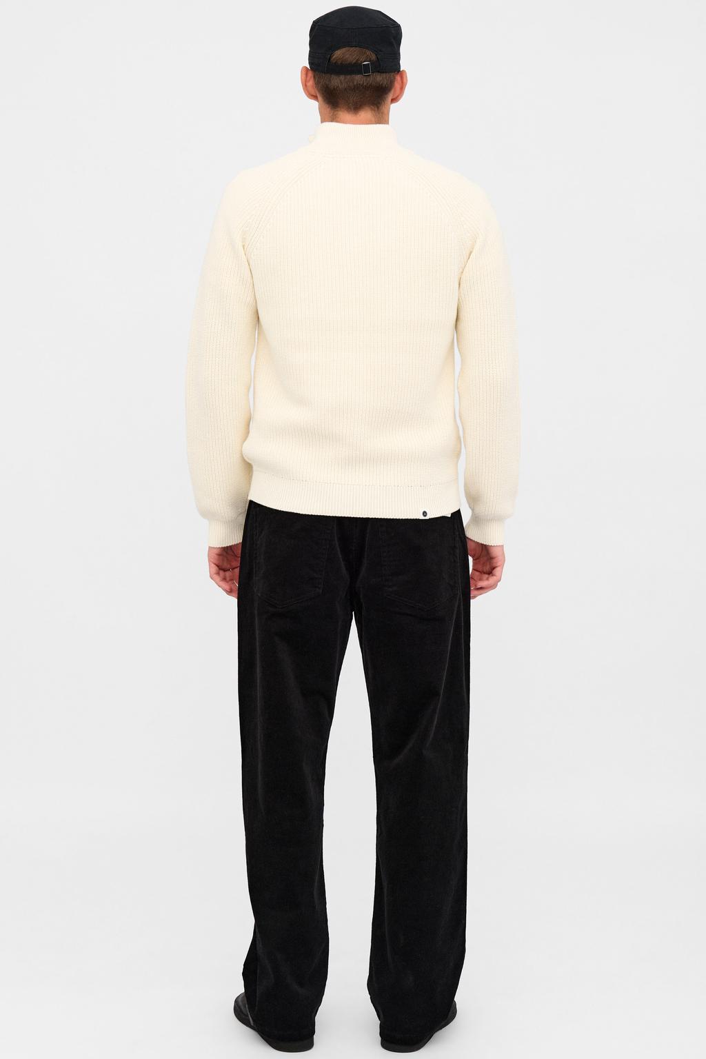 Anerkjendt trui grof gebreid beige