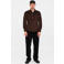 Anerkjendt corduroy regular fit overhemd - bruin