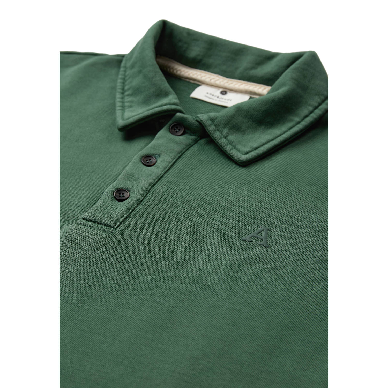 Anerkjendt regular fit sweater groen