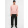 Anerkjendt relaxed fit longsleeve met backprint - roze