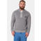 Jan Vanderstorm regular fit gebreide schipperstrui Plus Size - grijs
