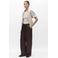 OBJECT wide leg broek - bruin