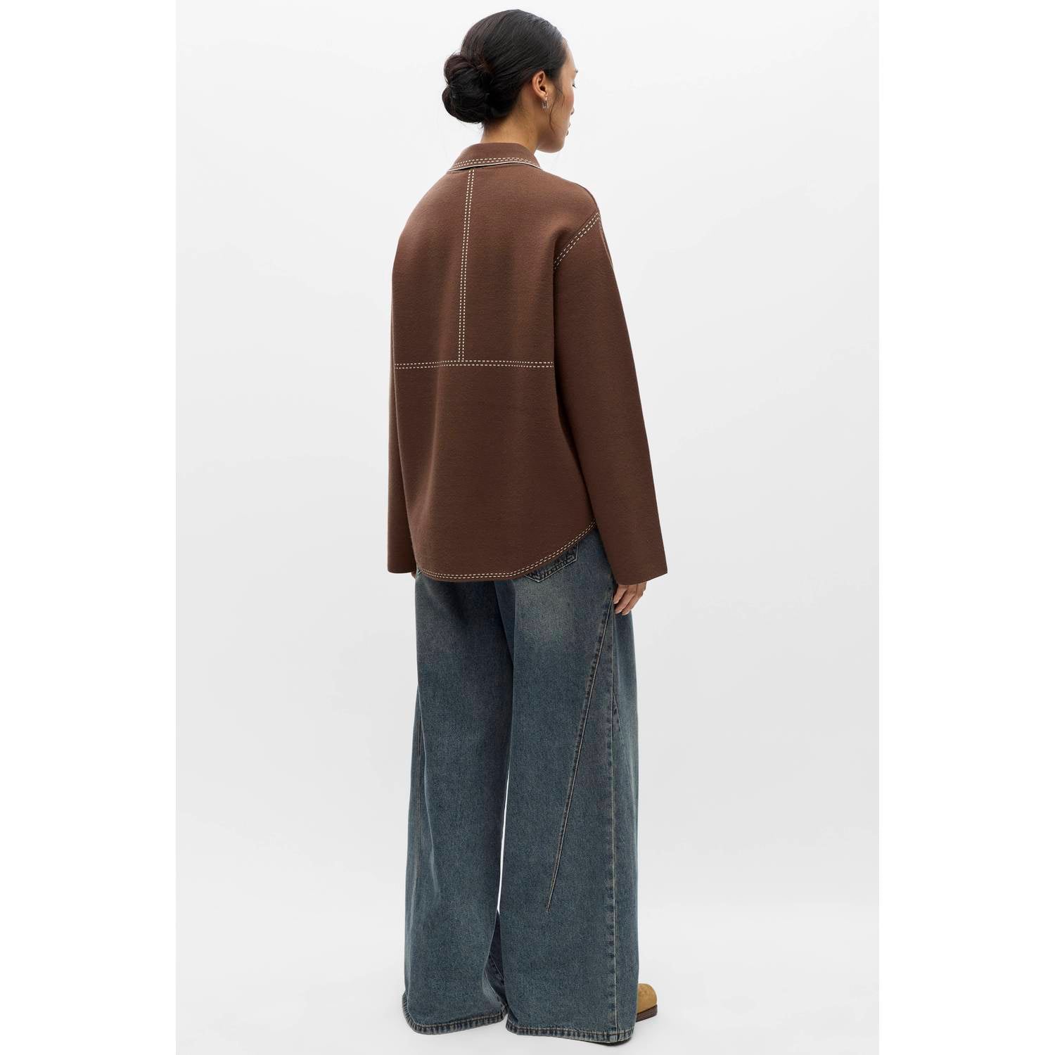 OBJECT vest bruin
