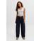 JJXX JXFUJI BARREL MW C248 DNM NOOS barrel jeans - donkerblauw