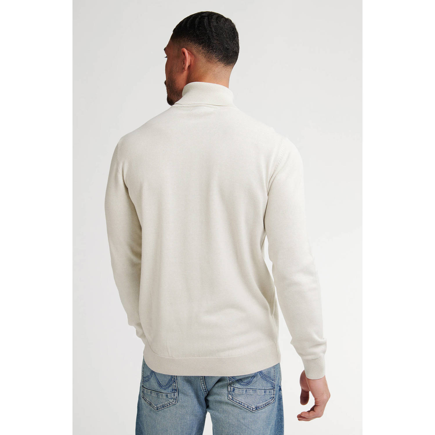Petrol Industries regular fit coltrui antique white