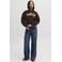 JJXX sweater met tekst - donkerbruin
