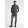 Petrol Industries katoenen regular fit gebreide trui - blauw