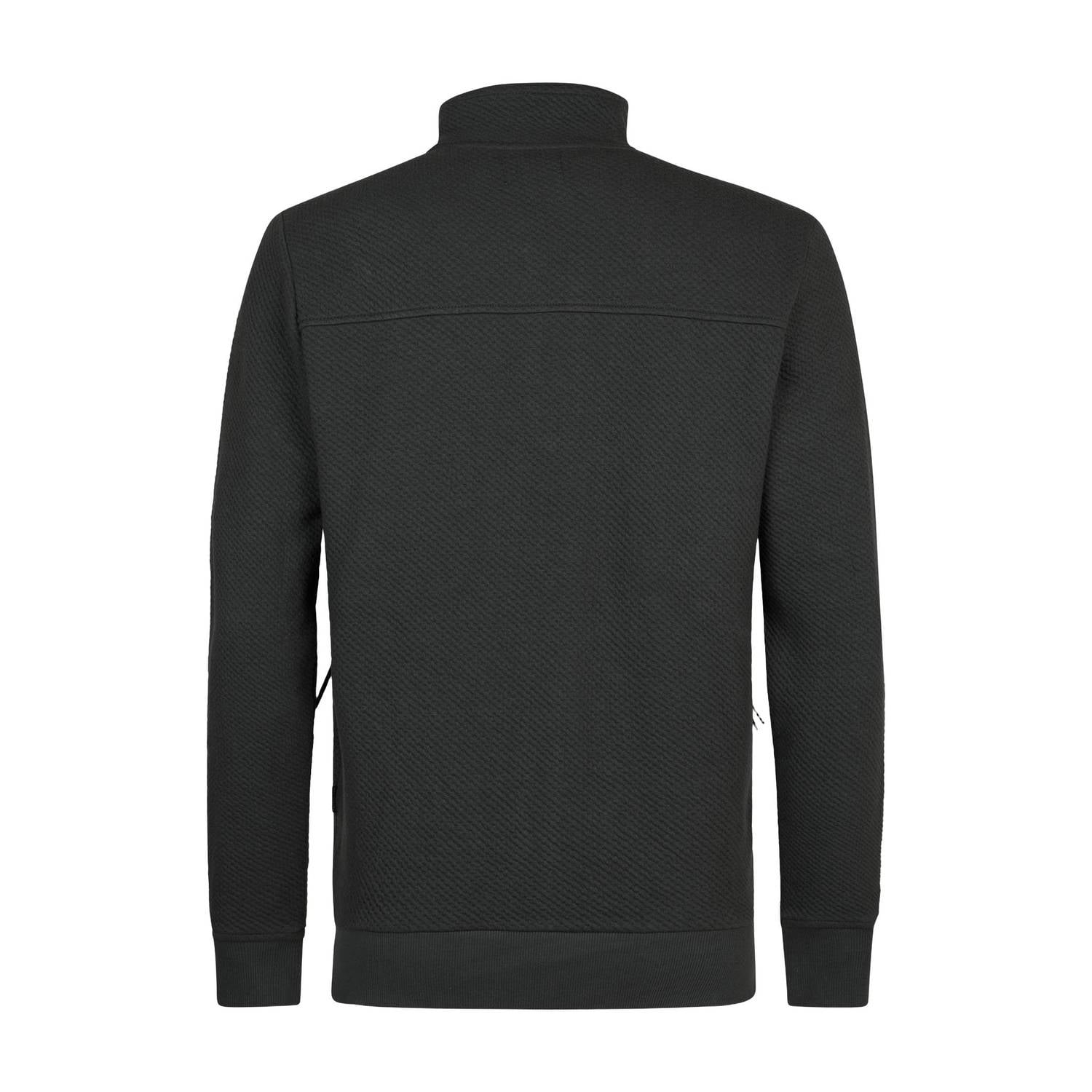 Petrol Industries sweatvest donkergroen