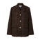 PIECES regular fit geruite blazer met wol - bruin