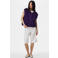 PIECES teddy gilet - donkerpaars