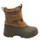 Bisgaard leren snowboots met profielzool - kaki/cognac
