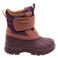 Bisgaard leren snowboots met profielzool - paars/oudroze