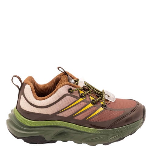 Bisgaard sneakers donkerbruin/donkergroen