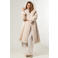 Giacomo faux fur jas - beige
