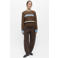 OBJECT gestreepte pullover met wol - bruin