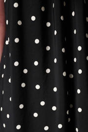 thumbnail: MS Mode maxi zomerjurk met stippen Plus Size - zwart