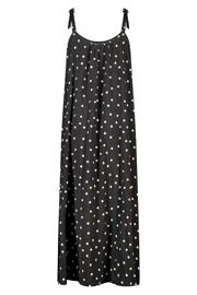 thumbnail: MS Mode maxi zomerjurk met stippen Plus Size - zwart