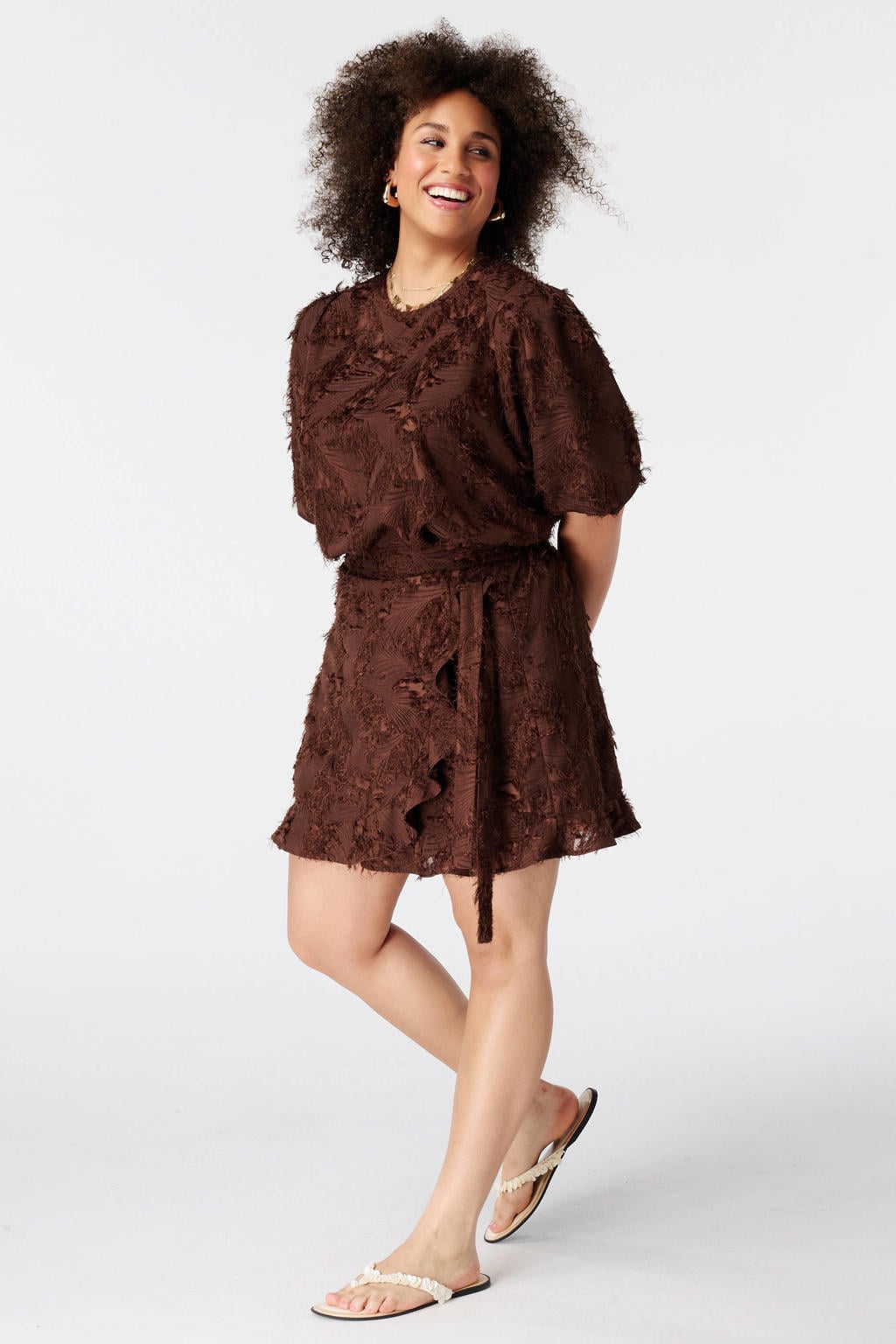 MS Mode Plus Size skort - bruin