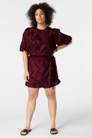 thumbnail: MS Mode skort Plus Size - donkerrood