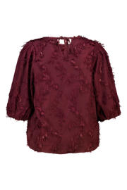 thumbnail: MS Mode top Plus Size - donkerrood