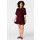 MS Mode top Plus Size - donkerrood