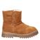 Nelson Kids suède enkelboots - cognac