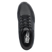 thumbnail: Skechers Hands Free Slip-Ins Uno imitatieleren sneakers met logo - zwart