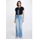 Morgan top - donkerblauw