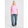 America Today T-shirt met backprint - roze