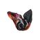 Desigual sjaal met bloemen zwart