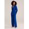 WE Fashion loose fit pantalon - blauw
