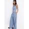 Mango gestreepte top - blauw