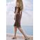Mango midi rok - bruin