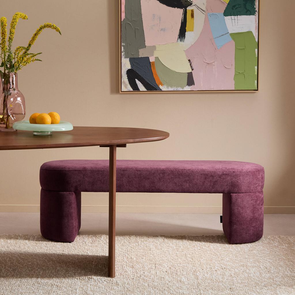 NOUS Living eetkamerbank Nice 145 cm