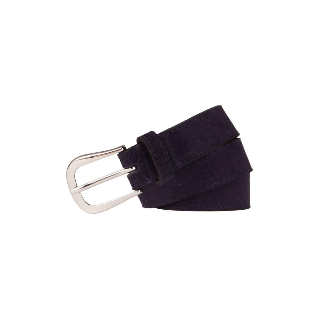 Legend leren riem donkerblauw