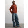 TOPSHOP gebreide trui met wol - bruin