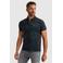 PME Legend regular fit polo met print - donkerblauw