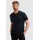 PME Legend regular fit polo met patches - donkerblauw