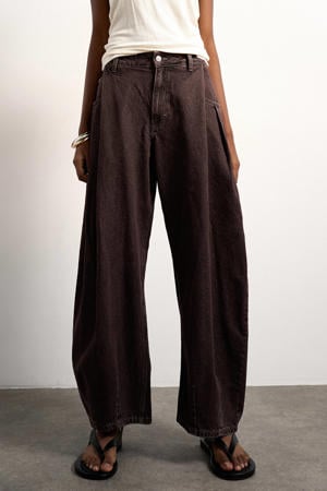 barrel jeans - bruin