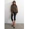 TOPSHOP jas - donkerbruin
