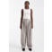 TOPSHOP wide leg casual broek met plooien - grijs